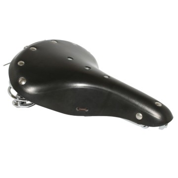 Selle City Vintage Cuir A Ressorts  P2R (Cycle)