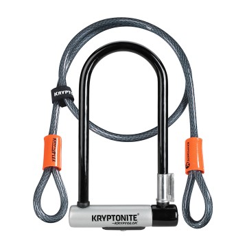 New-U - Kryptolok Standard Avec Câble Flex Kryptonite