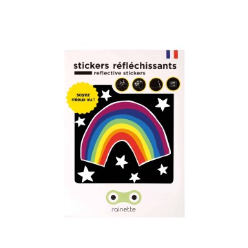 Stickers Réfléchissant Arc-En-Ciel By Gwe Rainette