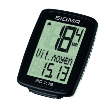 Compteur Sigma Bc 7.16 A Fil Sigma (Cycle)