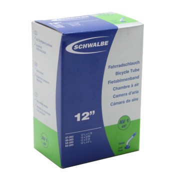 Chambre A Air Velo Schwalbe Valve Standard Coudee Av1 Schwalbe (Cycle)