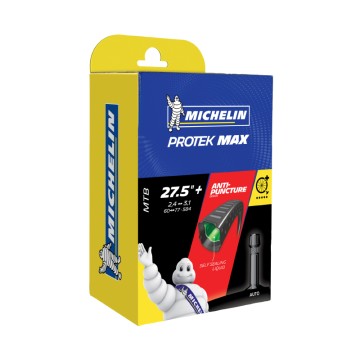 Chambre A Air Velo Michelin Protek Max Valve Standard Avec Liquide Anticrevaison Michelin  (Cycle)
