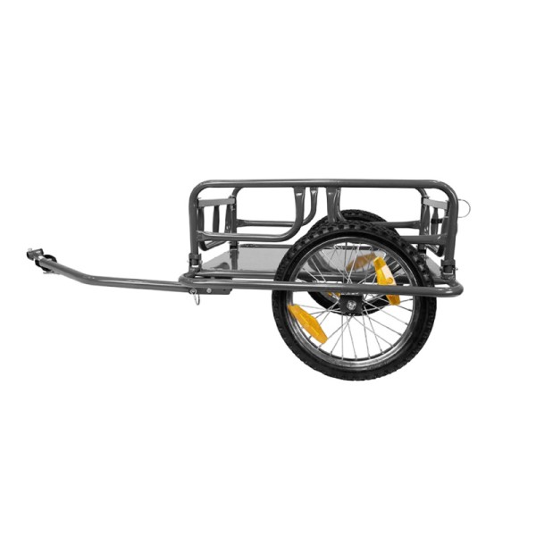 cartrend Porte-vélos pour attelage de remorque, Extension pour Alu Active  modèle 11116, pour Le Transport d'un 3ème vélo, avec Bras de retenue et  Rail